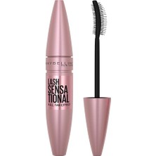 Rafta Maybelline New York Lash Sensational Yelpaze Etkili Intense Black Maskara - Ekstra Siyah 1 Paket (1 x 9.5 Ml)