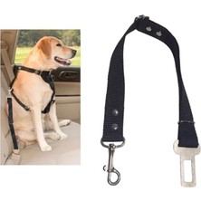 Rafta Köpek,kedi Araç Emniyet Kemeri Tasması (Siyah)