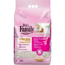 Rafta Pet's Family Bebek Pudralı Ince Taneli Kedi Kumu 10 Lt