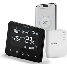 Rafta Xenon Smart Akıllı Wi-Fi Termostat Uzaktan Uygulama ile Kontrol Edilebilen Kombi ve Su Sıcaklık Kontrol Modülü X7402