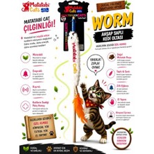 Rafta Olta Worm (Hışırtılı,çıngıraklı,matatabi Li,muhteşem Kumaşlı Kedi Oltası)