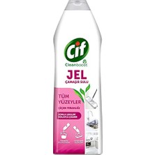 Rafta Cif Jel Yüzey Temizleyici Cleanboost Tüm Yüzeyler Için Leke Çıkarıcı Çamaşır Sulu Çiçek Ferahlığı 750 ml