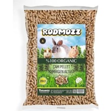 Rafta Rodmozz Doğal Organik Kemirgen Altlığı Talaş Çam Peleti 20 Lt