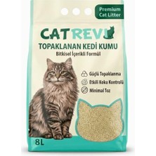 Rafta Topaklanan Doğal Mısır Koçanı Kedi Kumu | Aktif Karbonlu Koku Hapseden%99 Tozsuz Parfümsüz Bitkisel 8 Lt
