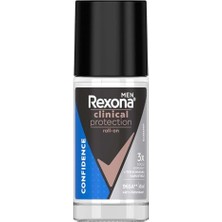 Rafta Rexona Men Clinical Protection Confidence Roll-On Deodorant 45 ml