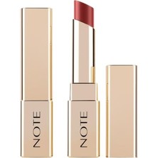 Rafta Note Cosmetics Iconic Sheer Lipstick 210 Alluring Nemlendirici Parlak Ruj, Kırmızı