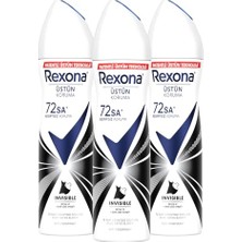 Rafta Rexona Kadın Sprey Deodorant Invisible 150 ml X3