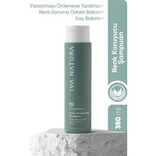 Str Store Organik Renk Koruyucu Siyah Şampuan, Isırgan Otu ve Siyah Ceviz Özlü, Boyalı Saçlar Için Doğal Renk Koruma, Parabensiz ve Glutensiz, 350 ml