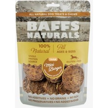 Rafta Baffs Natural Tavuklu Mini Burger Köpek Ödülü 100GR