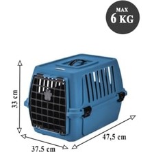 Rafta Kedi Köpek Evcil Hayvan Taşıma Çantası 47,5 x 33,5 x 33 cm 6 kg Taşıma Kapasitesi          [enerji Sınıfı A]