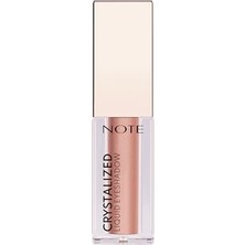 Rafta Cosmetics Crystalized Liquid Eyeshadow Likit Metalik Göz Farı, 01 Soft Elegance