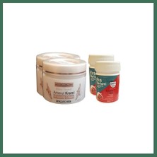 Bezos Three Brand Vücut Kremi 100 ml Arnavut Kremi 2 Adet + Rus Merhemi 50 ml 2 Adet Bss
