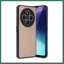 Bezos Redmi 14C Uyumlu Kılıf Aras Deri Kapak - Pudra Bss