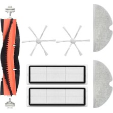 Rafta Robotyedek, Vacuum Mop 2 STYTJ03ZHM Xiaomi Uyumlu Fırça Hepa Filtre Mop Seti-7 Parça