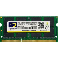 Şanal Ddr3 8gb 1600MHZ 1.35V Low Voltage Notebook Ram