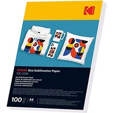 Rafta Kodak Boya Süblimasyon Kağıdı 100 G A4 100 Yaprak