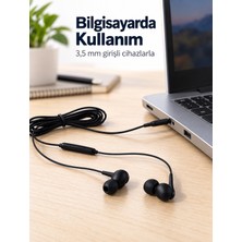 TeknoKapsül Günlük Kullanıma Uygun Silikon Uçlu Kablolu Kulaklık