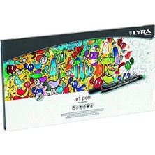 Rafta Hı Quality Art Pen Çizim Kalemi, 30'lu Metal Kutu