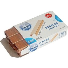 Rafta 24/6 Zımba Teli Sarı 1000 Li Kutu (1551)