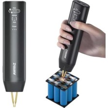 Rafta Awithz H1 5V Taşınabilir Mini Punta Kaynak Makinesi (18650 Pil Kaynağı - 2 M Nikel Hediyeli)