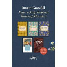 Sufi Kitap Imam Gazzali - Nefis ve Kalp Terbiyesi Tasavvuf Klasikleri -4 Kitap Set - Gazzali Defteri ile Beraber