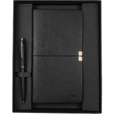 Rafta Scrikss SD700-C1 Premium Defter Toledo C7 Siyah & 108 Prestij Tükenmez Mat Siyah Set