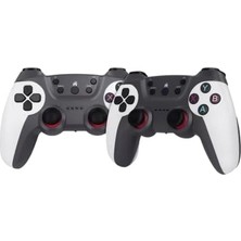 Tr Gp4 2.4g Kablosuz Gamepad, Pc/ps3/android Uyumlu, Turbo Fonksiyonlu, Titreşim Desteği, 2'li Set