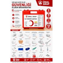 Rafta Ilk Yardım Çantası, Tam Donanımlı Acil Müdahale Seti, Iş Yeri, Ofis, Ev, Araç ve Okul Için Tse Uyumlu