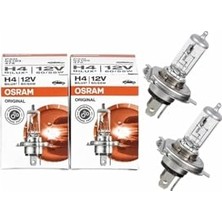 Rafta Osram 12V H4 Far Ampulü 2 Adet 64193 2x