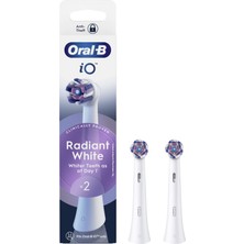 Oral-B Io Radiant White Beyaz Diş Fırçası Yedek Başlığı 2 Adet