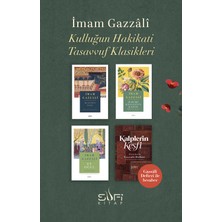 Sufi Kitap Imam Gazzali - Kulluğun Hakikati Tasavvuf Klasikleri - 3 Kitap Set  - Gazzali Defteri ile Beraber