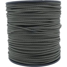 Rafta Bileklik,outdoor ve Hobi Paracord Ip 4 mm No:21 10 Metre Haki Siyah Desenli