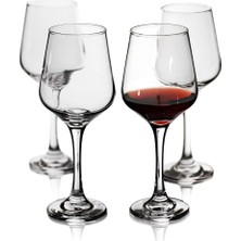 Tr Şarap Kadehleri 4'lü Set, Bordo/cabernet Için Dayanıklı Kırmızı Şarap Kadehleri, Yeni Ev