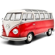Rafta 1:18 Vw T1 21 Windows Kırmızı/beyaz