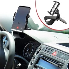 Rafta Buffer® Araç Içi Konsola Takılan Döner Başlıklı Telefon Kıskacı Telefon Tutucu