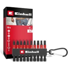 Rafta Einhell Orijinal 10 Parça Darbeli Bit Ucu Set 49118633