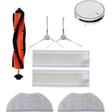 Rafta Mi Vacuum Mop Essential 2 In 1 (Model No Dikkat:g1 / Mjstg1) Fırça,hepa Filtre,mop Paspas Bez Yedek Parça Seti-7 Parça(Yan Fırçalar Vidalıdır-Dikkat !!!)