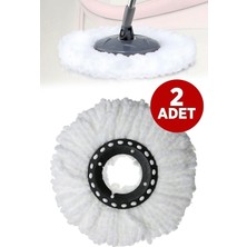 Tr Mikrofiber Mop Vilada Ucu Yedek Bezi, 2 Adet