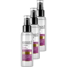 Rafta Avon Advance Techniques Mega Volume Hacim Veren Saç Spreyi 100 Ml. Üçlü Set