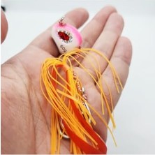 Rafta Fosforlu, Tai Rubber, Pembe Avcı Saçaklı,yapay Yem