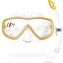 Rafta Cressi Unisex-Erwachsene Onda Mare Schnorchelset Tauchset Taucherbrille