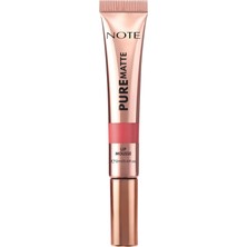 Rafta Pure Matte Lip Mousse 40 Rosewood Kadifemsi Mat Likit Ruj - Pembe