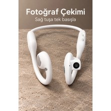 TeknoKapsül Fotoğraf Çekebilen Bluetooth Kulaklık Mikrofonlu Açık Kulak Tasarım