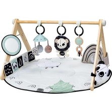 Rafta Tiny Love Müzikli Ahşap Oyun Halısı Black White