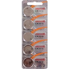 Rafta Maxell CR-2016 Lityum Pil 5li 4902580131272