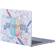 Rafta Mcstorey MacBook Air Kılıf 13 Inç – A1369 A1466 ile Uyumlu 2010-2017 Eski USB Girişli Model | Brain Beyin Desenli Sert Koruma Kapak | Ince, Hafif, Iz Bırakmayan Çizilmeye Dayanıklı Tasarım Beyaz