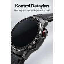 Zenviaa Yuvarlak Dokunmatik Ekranlı Üç Farklı Kordonlu Akıllı Saat ZNV20245