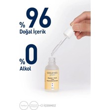 Bezos Celenes Aydınlatıcı ve Cilt Tonu Eşitleyici Rena C Vitamini Serum - Yulaf Özü + Niacinamide 30 ml BZS10
