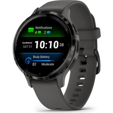Rafta Garmin Venu 3s Slate Gri Kayışlı