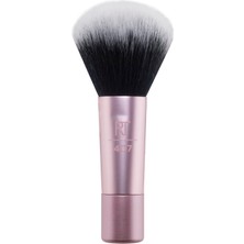Rafta Real Techniques Mini Çoklu Görev Makyaj Fırçası, Allık, Bronzlaştırıcı ve Pudra, Özel Kesim Sentetik Kıllı Yüz Fırçası, Gevşek ve Preslenmiş Pudra Için, Seyahat Boyutunda, Vegan ve Zulüm Içermez, 1